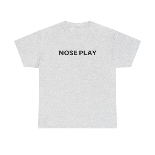 Nose Play Fill Your Space with Candles Not Negativity  Unisex Heavy Cotton Tee