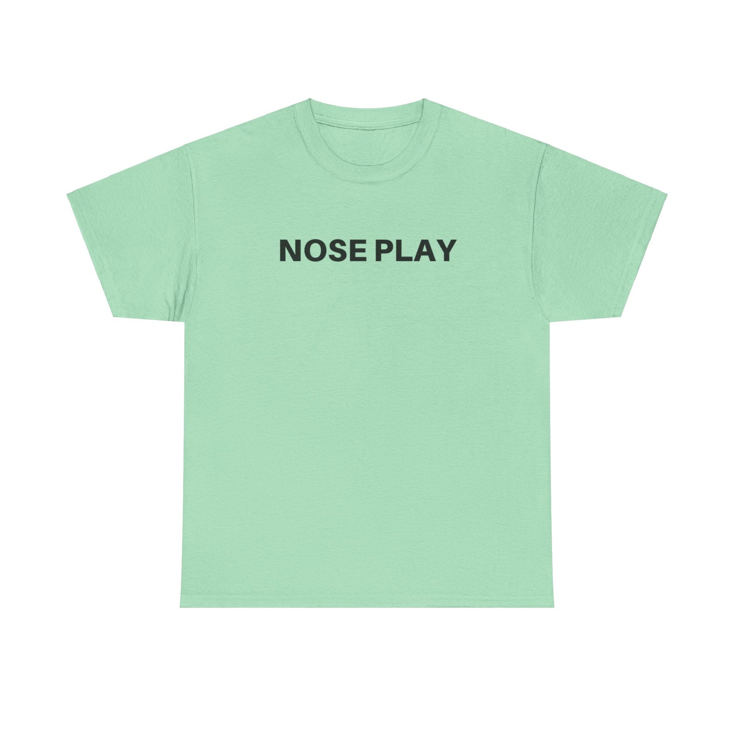 Nose Play Fill Your Space with Candles Not Negativity  Unisex Heavy Cotton Tee