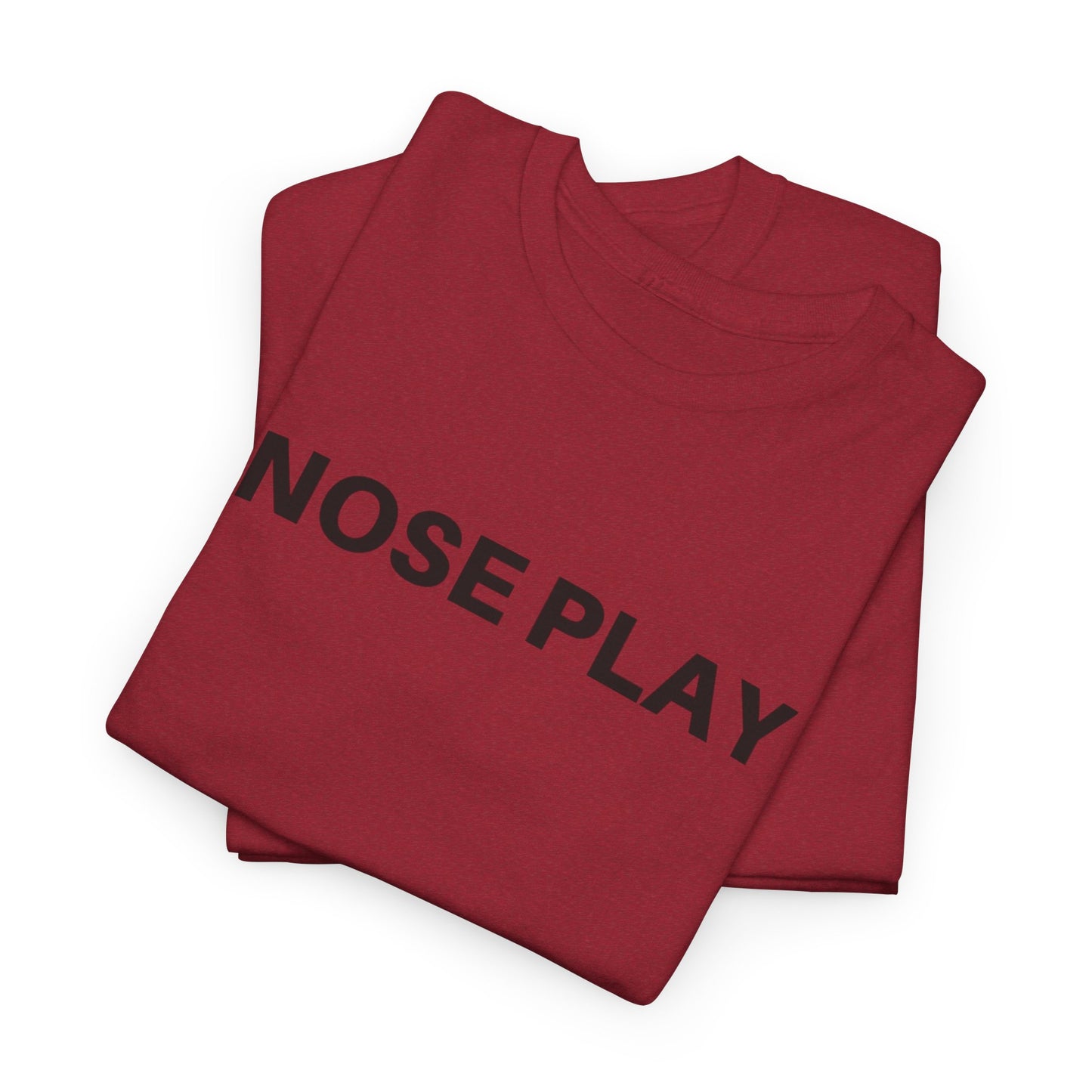 Nose Play Fill Your Space with Candles Not Negativity  Unisex Heavy Cotton Tee