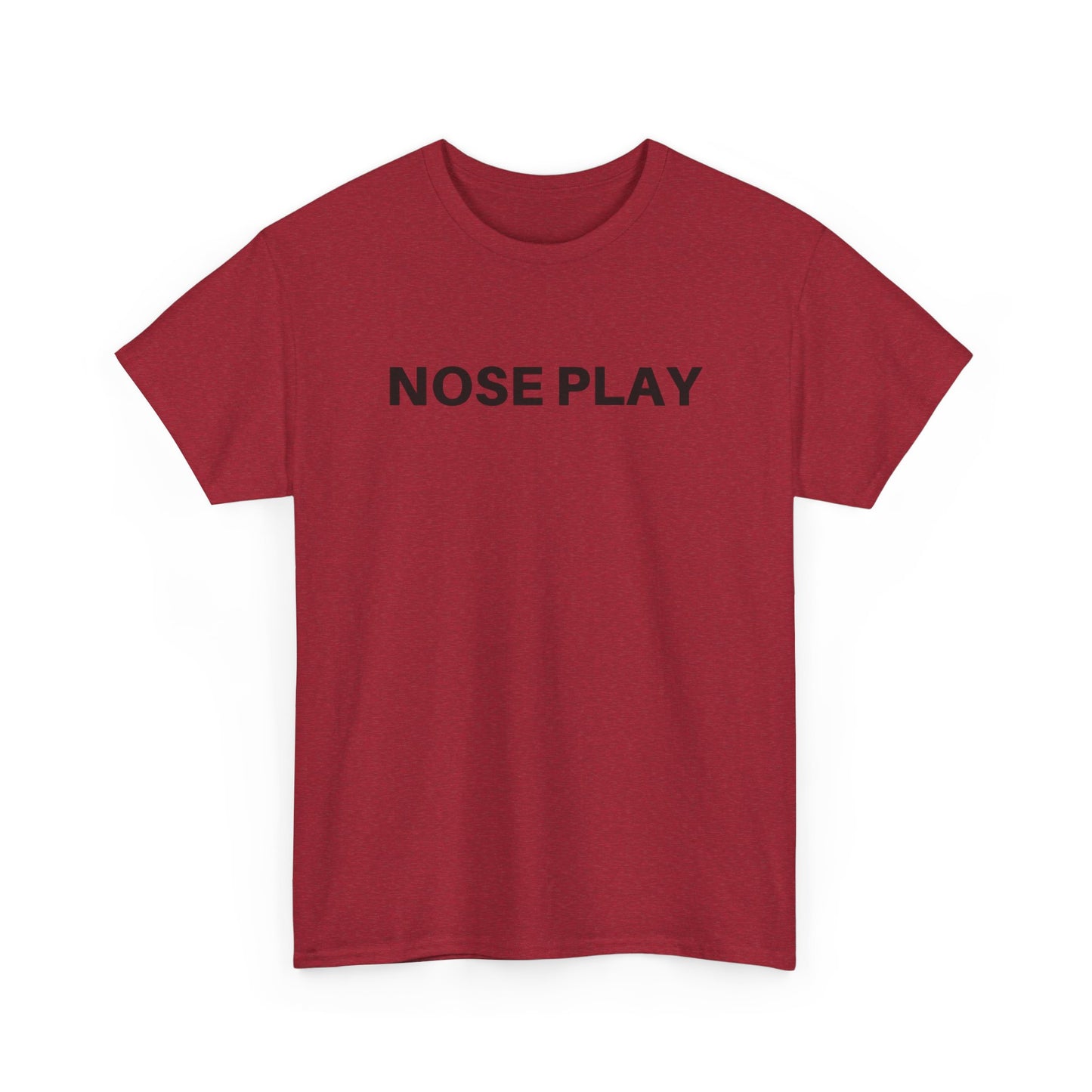 Nose Play Fill Your Space with Candles Not Negativity  Unisex Heavy Cotton Tee