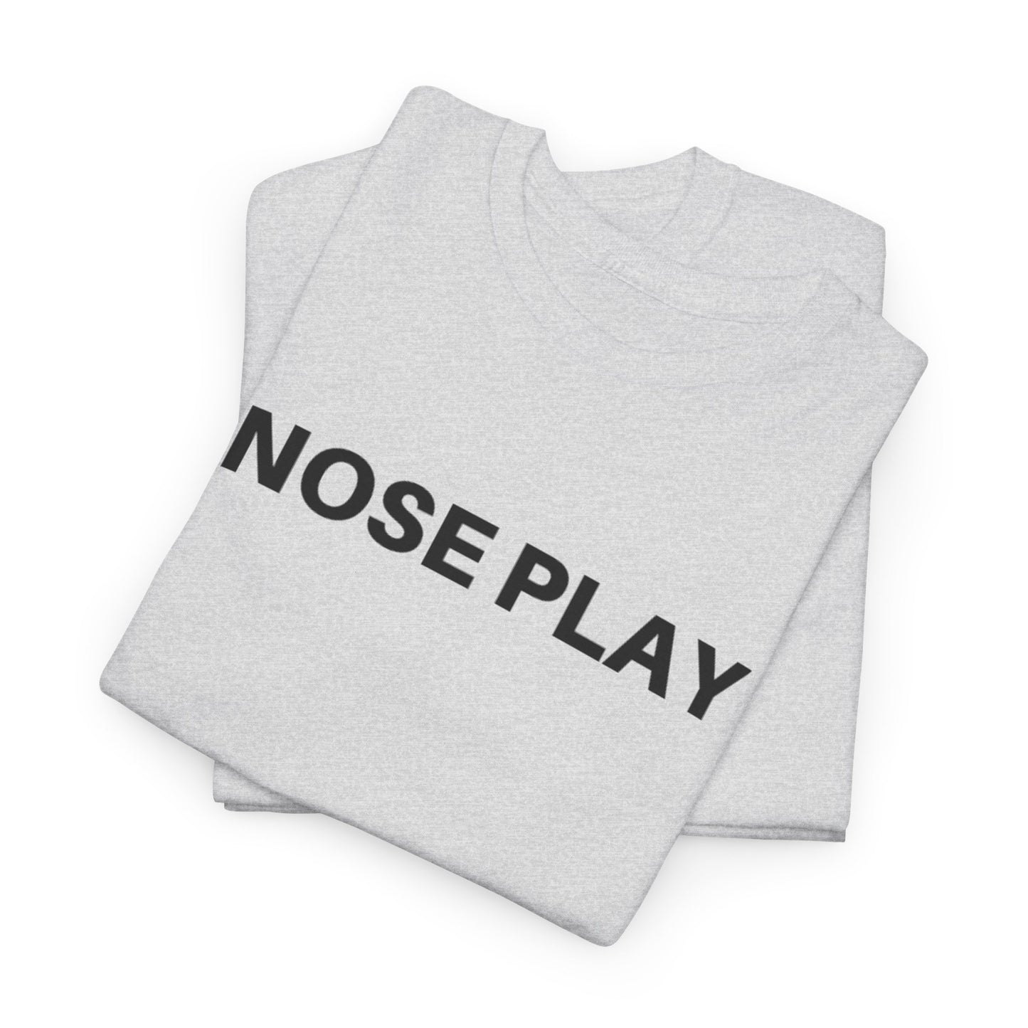 Nose Play Fill Your Space with Candles Not Negativity  Unisex Heavy Cotton Tee