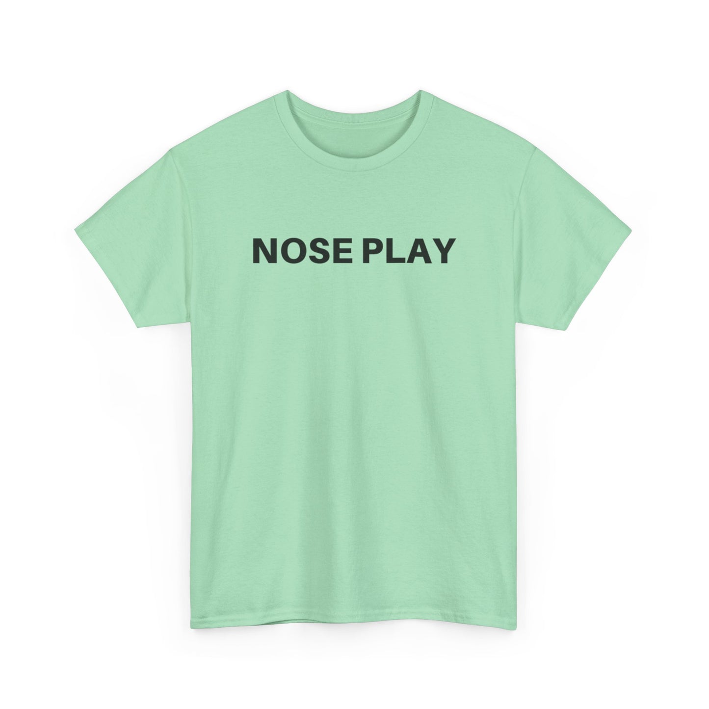 Nose Play Fill Your Space with Candles Not Negativity  Unisex Heavy Cotton Tee