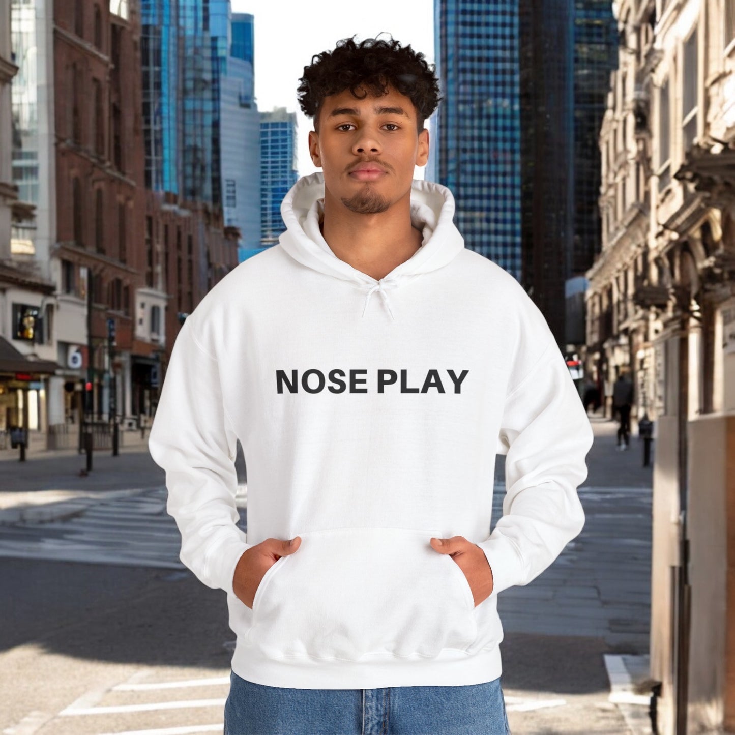 NOSE PLAY Hoodie Sweatshirt | Unisex