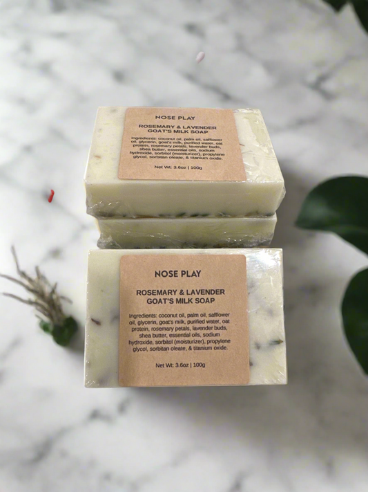 ROSEMARY & LAVENDER GOAT'S MILK SOAP