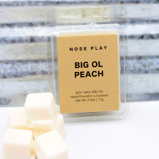 BIG OL PEACH WAX MELTS