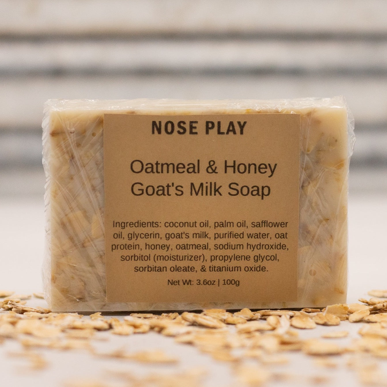 HONEY & OATMEAL GOAT'S MILK SOAP